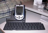 Keyboard, opened, with Palm m130